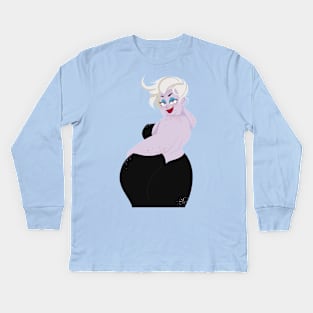 Witch of the sea Kids Long Sleeve T-Shirt